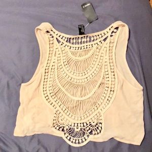 Cute Brand New Woven Forever 21 Top